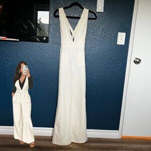 SINCERELY JULES Wide Leg Denim Overalls / Jumpsuit – Women’s Small – NWT